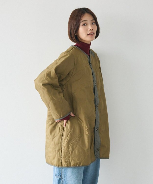 CRAFT STANDARD BOUTIQUE 【３ＷＡＹ仕様】ライナー付きミリタリーコート Olive
