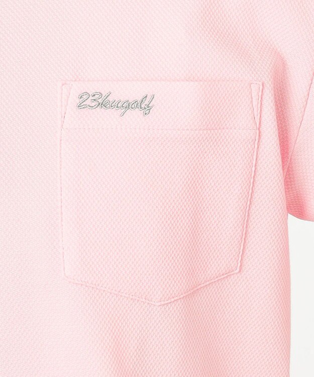 23区GOLF 新色追加！全色揃えたくなる逸品【MEN】【WEB限定/消臭/UV/吸汗速乾】カノコポロシャツ ピンク系