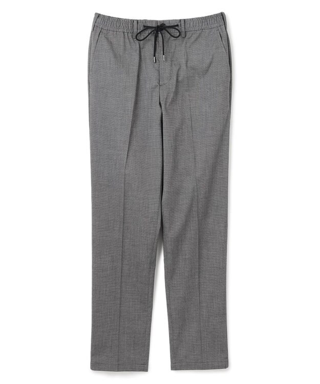 JOSEPH HOMME 【ストレッチ/ウエストゴム仕様】キャリーマンストレッチ ドロスト付ストレートパンツ / HOVE ライトグレー系