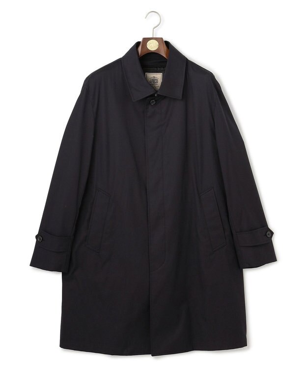 J.PRESS MEN 【KING SIZE】【定番】コンパクトスピンギャバジン ステンカラーコート_25年モデル ネイビー系