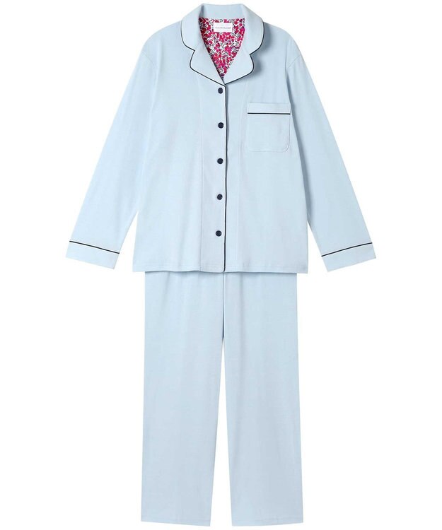 une nana cool 【綿100％】フライスパジャマ　ＭＡＤＥ　ＷＩＴＨ　ＬＩＢＥＲＴＹ　ＦＡＢＲＩＣ SX