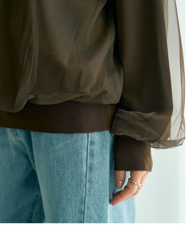 YECCA VECCA オーバーチュールニット Brown