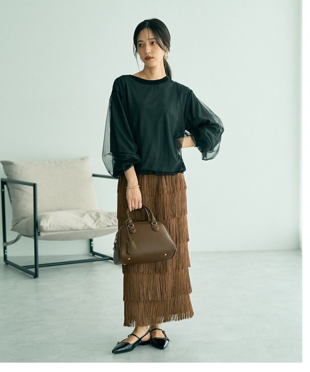 YECCA VECCA オーバーチュールニット Gray