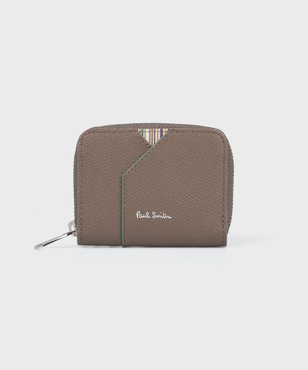 Paul Smith グレインレザー コインケース グレイッシュベージュ