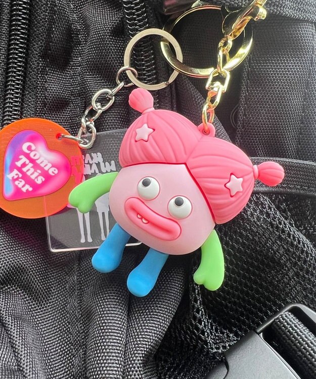 ツインテールモンスターキーホルダー / WEGO | ファッション通販