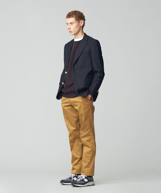 J.PRESS MEN 【定番】ウエストポイント チノパンツ ベージュ系