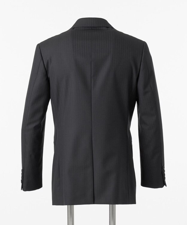 J.PRESS MEN 【JAPAN CRAFT CLOTH】シャドーヘリンボーン スーツ/総裏 ネイビー系1
