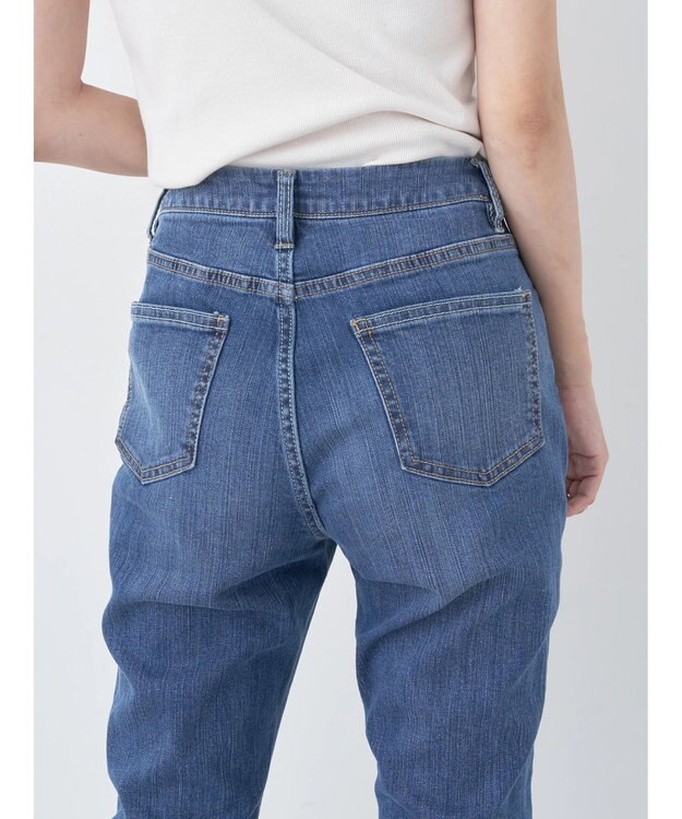 earth music&ecology スリムスキニーパンツ Indigo