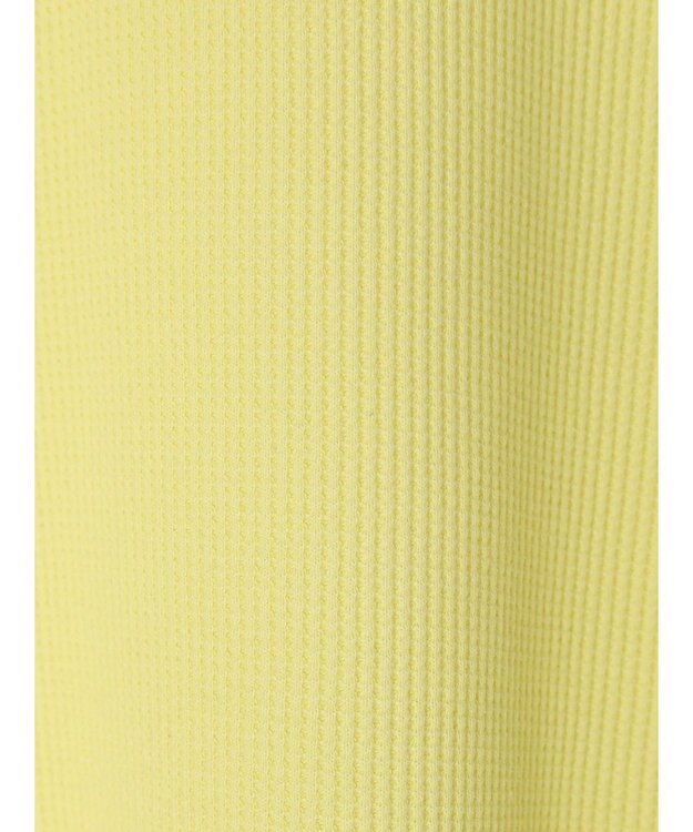 AMERICAN HOLIC スキッパーワッフルプルオーバー Yellow