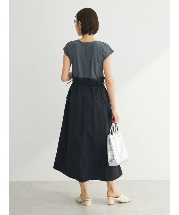 Green Parks ・ＥＬＥＮＣＡＲＥ　ＤＵＥ　ミリタリードッキングワンピ Black