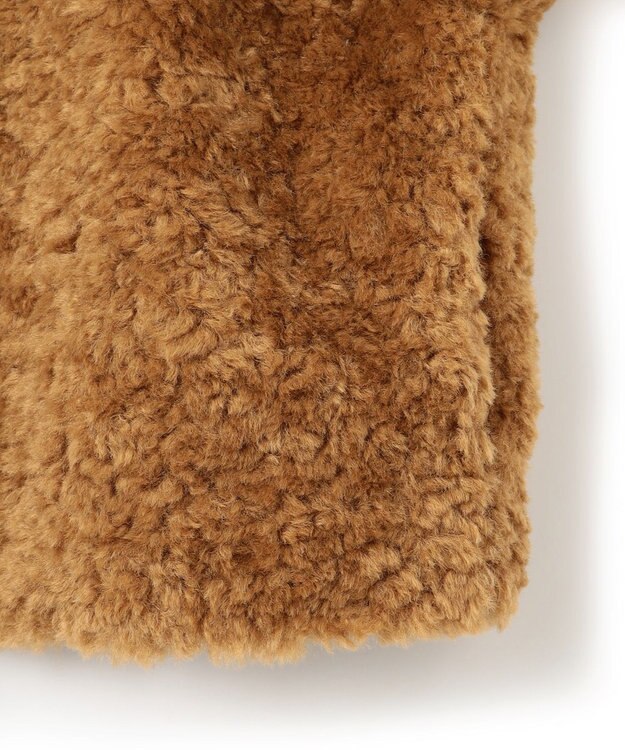 ICB フェイクボア ブルゾン キャメル系