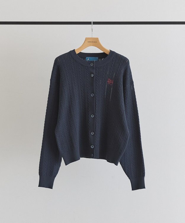 AMERICAN HOLIC 【BEVERLY HILLS POLO CLUB】ニットカーディガン Navy
