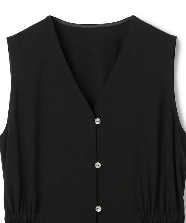 uncrave ドライタッチトロ ワンピース ブラック