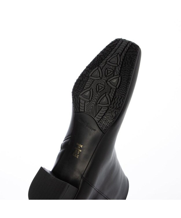 Riz raffinee <Riz raffinee>【レイン対応】スクエアトゥショートブーツ ブラック