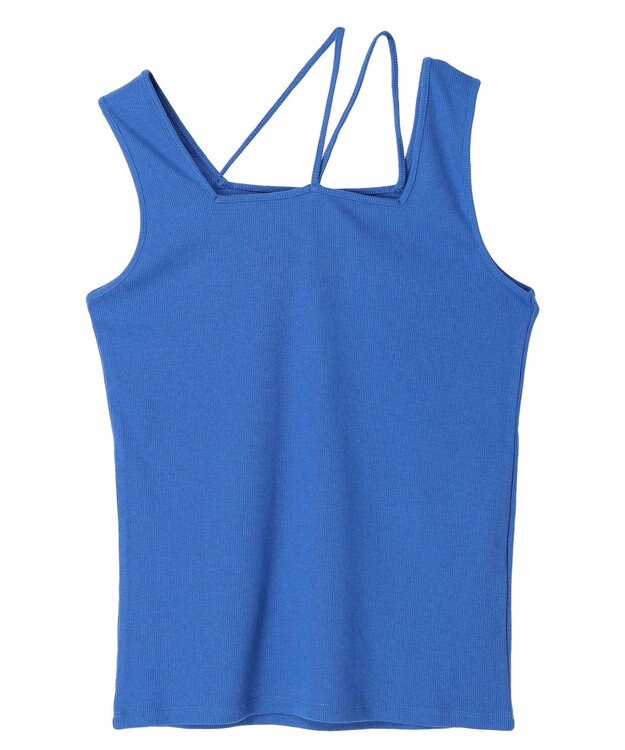Green Parks マルチストラップテレコタンク Blue