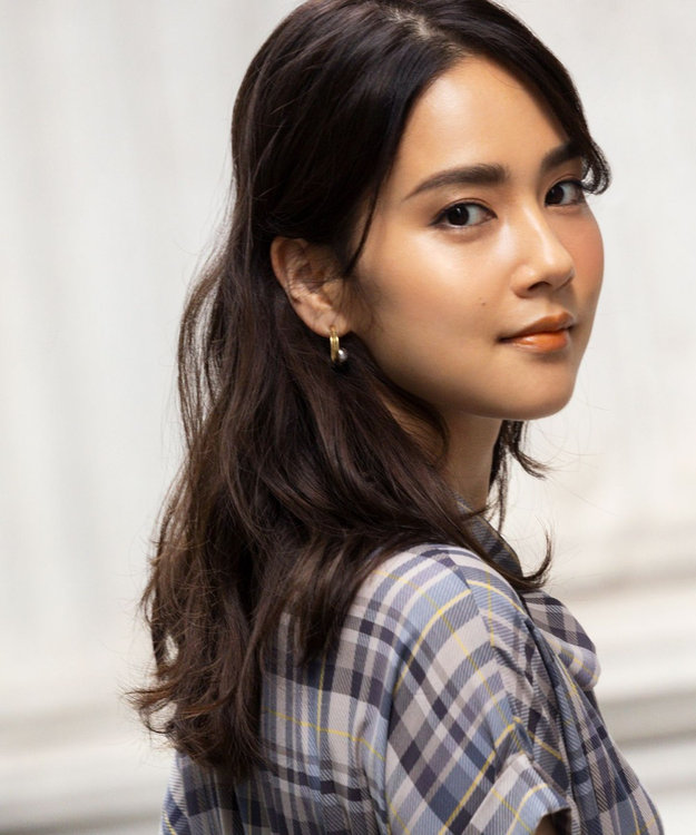 組曲 ドロップフェイクパールピアス ゴールド系