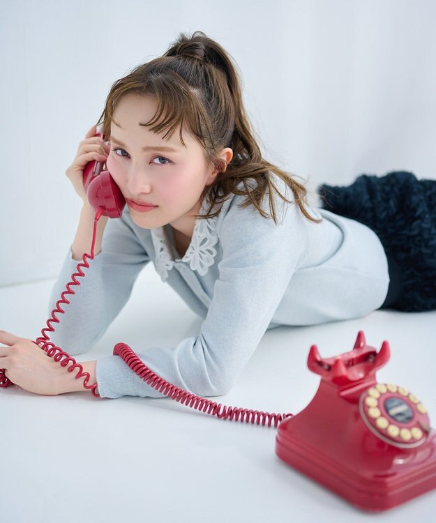 TOCCA 【百田夏菜子さん着用】MOONLIT MUSE カーディガン グレー系