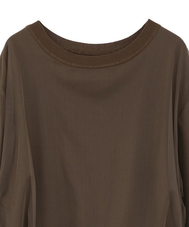 YECCA VECCA オーバーチュールニット Brown