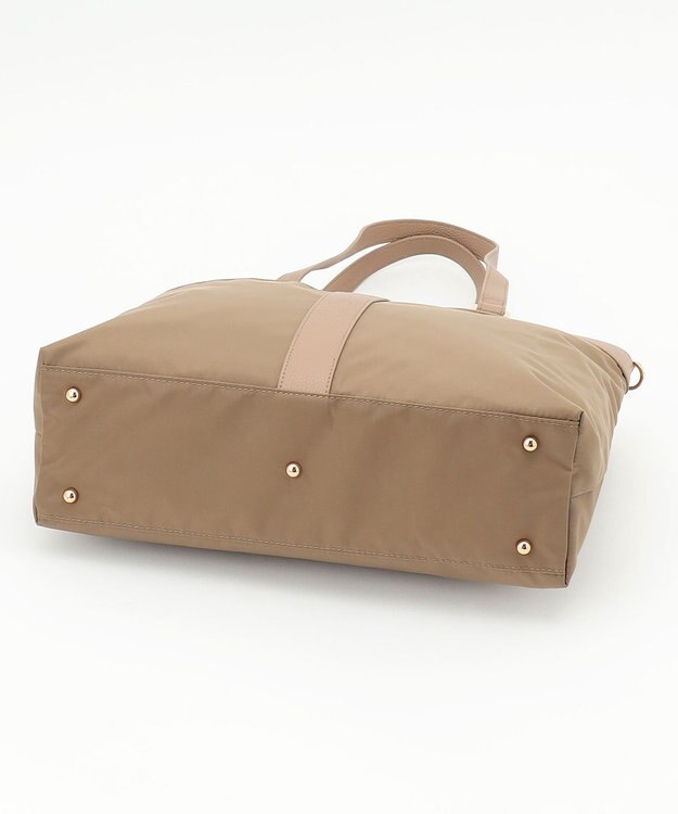 LA BAGAGERIE コンビ2WAYトートバッグ Mサイズ ベージュ