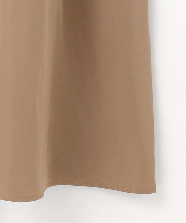 自由区 S 【洗える】タフタコンビ ワンピース ブラック×ブロンズ