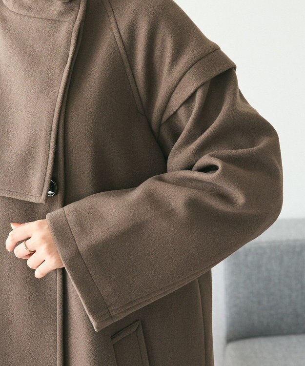 CRAFT STANDARD BOUTIQUE スタンドカラーコート Mocha