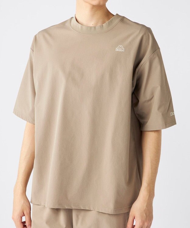 OP／FILA 【Kappa】ナイロンセットアップ　トップス サンドベージュ