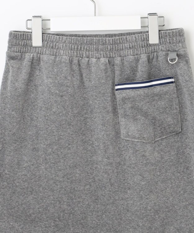 23区GOLF 【WOMEN】【WEB&一部店舗限定】ベロアスカート ライトグレー系