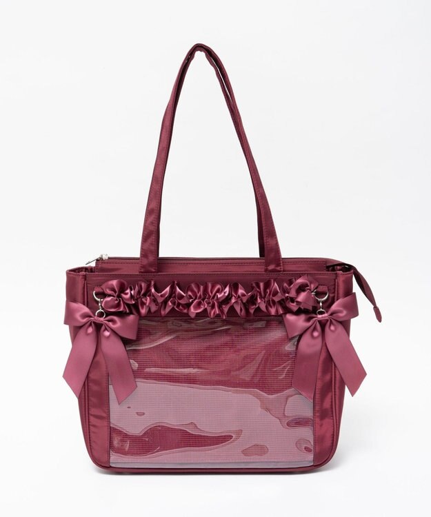 WEGO 【痛バ＆推し活グッズ】ときめきプレーン痛バッグS【一部店舗限定】 ワイン