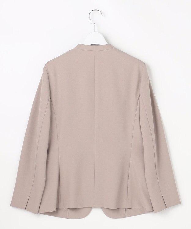 ANY SIS L スマートビューティーストレッチカラーレス ジャケット グレージュ