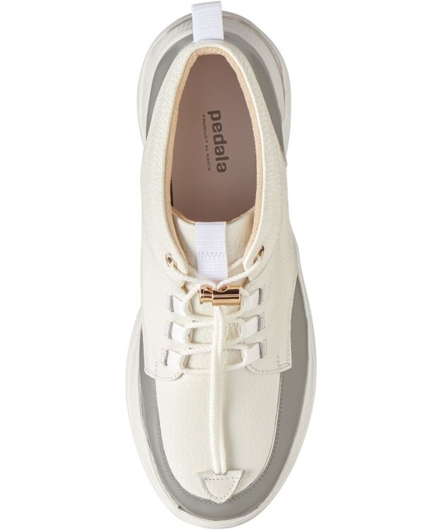 ASICS WALKING ペダラ ライドウォーク レディース 2E ホワイト系