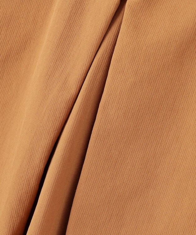 PW CIRCULUS 【 伸縮性あり 】【WOMEN】サイドロゴテープ スカート ベージュ系