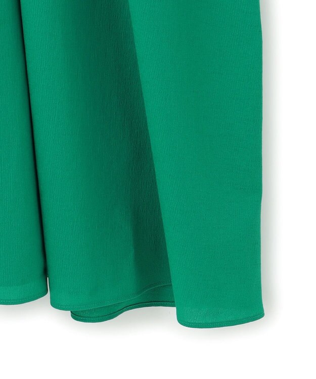 UNFILO BREEZEMOVE ウエストドロストワンピース グリーン