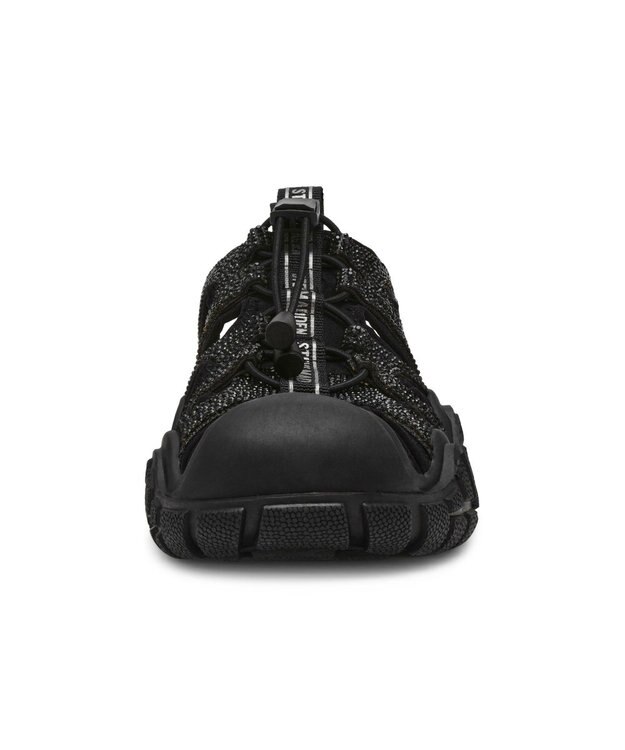 STEVE MADDEN MIDNITE ラインストーンスポーツサンダル ブラック