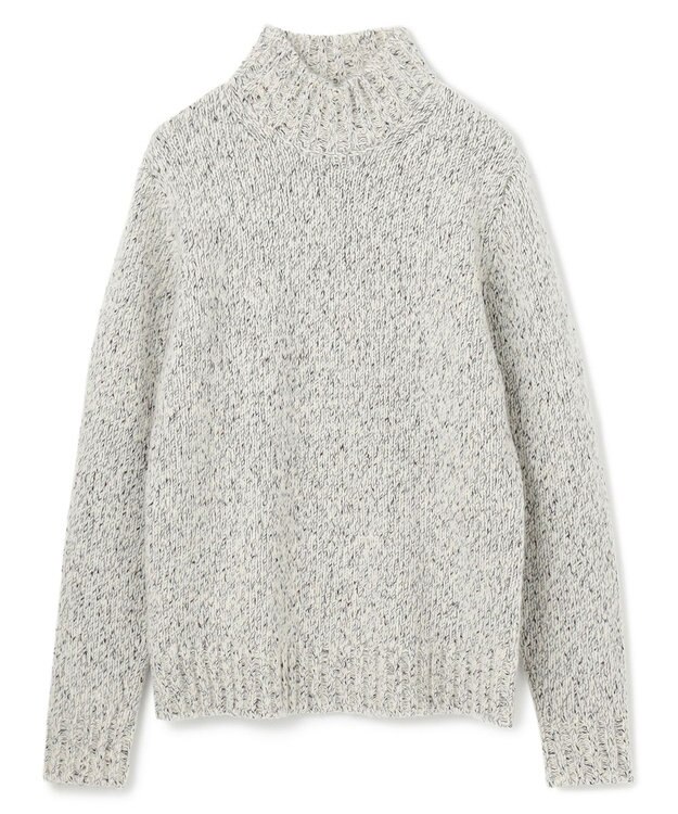 JOSEPH HOMME マルチノット　ハイネックニット アイボリー系