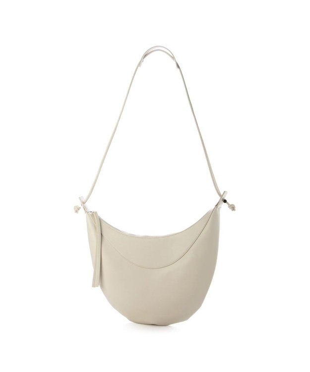 UNBILLION カシュカシュ cachecache / ハーフムーンコードハンドルショルダー アイボリー