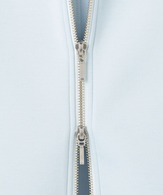 ICB 【先行予約・WEB限定カラーあり】ソフトダンボール ジップアップ フーディ サックスグレー［WEB限定］