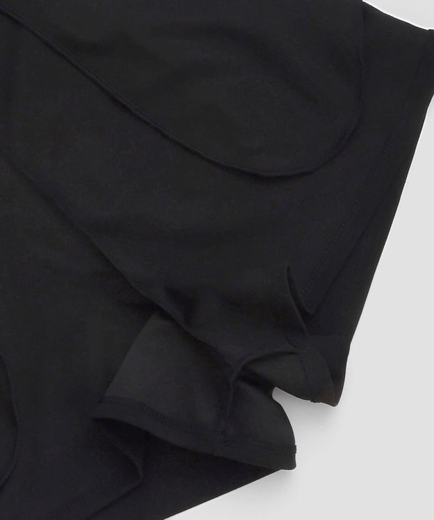 San-ai Resort（三愛水着楽園） 【WEB限定】ペプラムチェック3点セット【Beach Queen（ビーチクイーン）】 ブラック