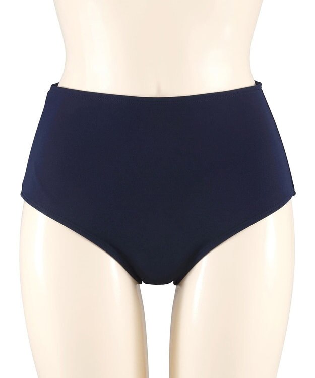 San-ai Resort（三愛水着楽園） 【WEB限定】ペプラムチェック3点セット【Beach Queen（ビーチクイーン）】 ブルー