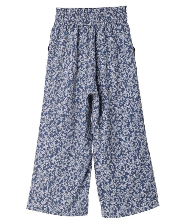 earth music&ecology 隠れウサギ柄パンツ Navy