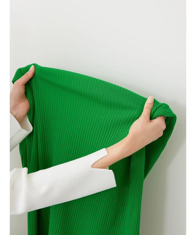 AMERICAN HOLIC 針抜きテレコタイトスカート Black