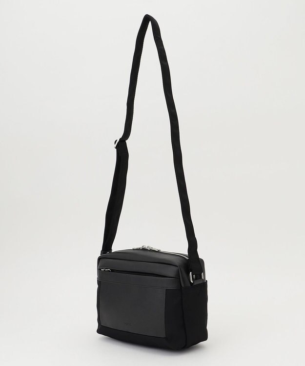 Y'SACCS ブロックモチーフショルダー ブラック