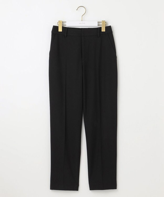 ANY SIS 【保温効果/ストレッチ】シリーズ累計13万枚突破！ビューティサーモ テーパードパンツ ブラック