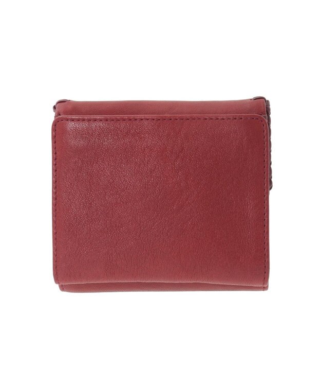 genten ウールシープソフト 二つ折り財布 ワイン