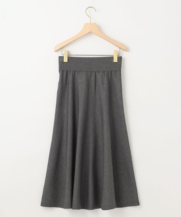 組曲 【WEB限定】ELENA襟付き セットアップワンピ チャコールグレー系