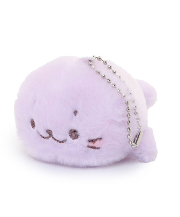 Mother garden しろたん カラーキーホルダー 10cm 【単品】 全9カラー 紫