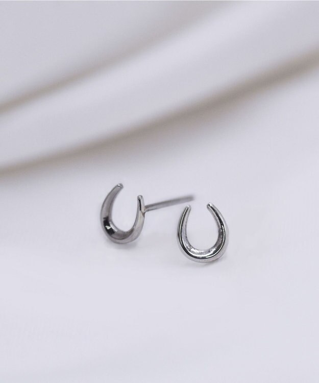 blancotokyo 【金属アレルギー対応】ホースシューピアス FELIZ シルバー