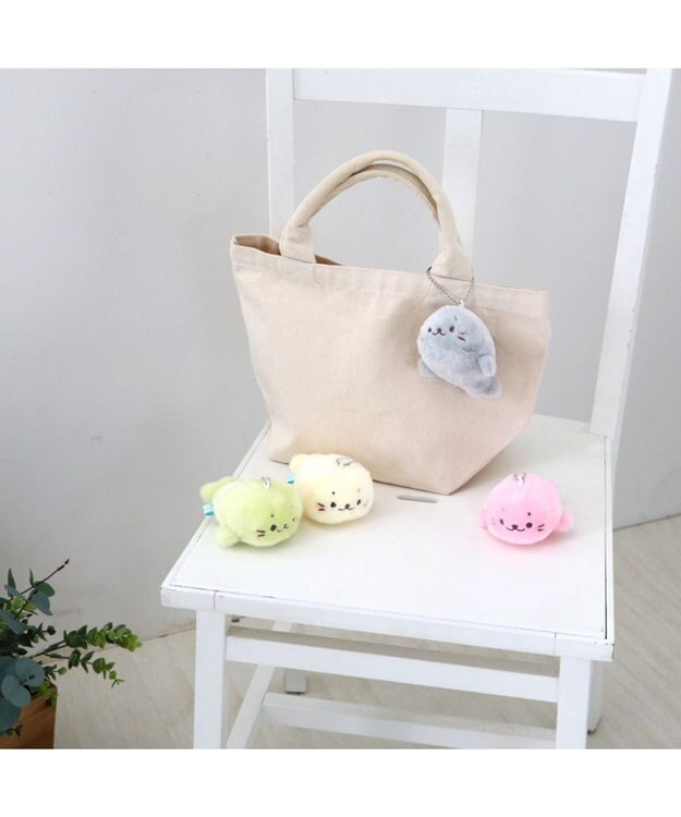 Mother garden しろたん カラーキーホルダー 10cm 【単品】 全9カラー 黄色