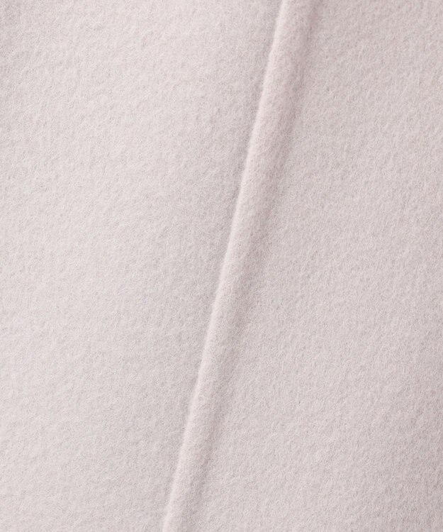 自由区 S ウールリバーダブルブレストコート ライトグレージュ