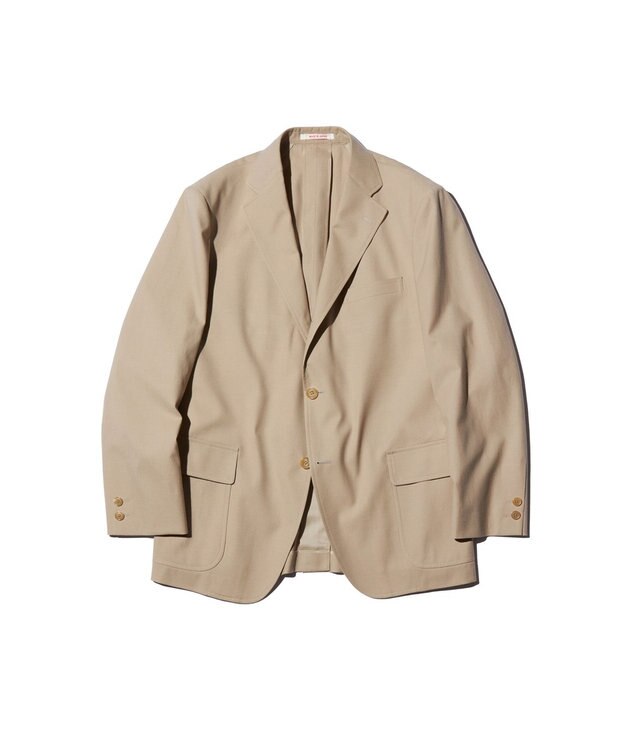 J.PRESS MEN 【J.PRESS ORIGINALS】Magic Cuba Wool Cotton Hopsack 3B Jacket / Made in Japan ベージュ系