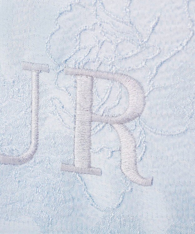 Maison de FLEUR ブランドロゴ刺繍ジャカードスクエアトート Light Blue
